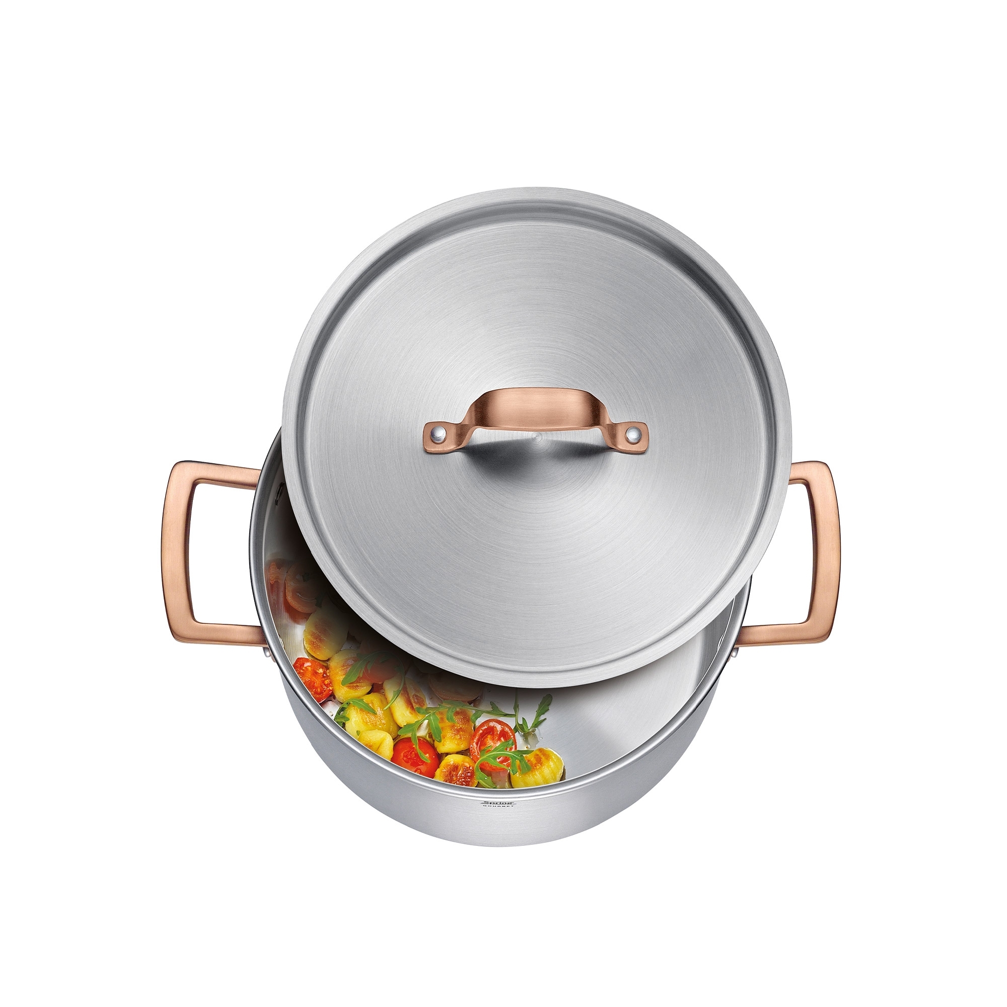 Spring - Cooking pot GOURMET - roségold - Ø 16 cm Spring - Cooking pot GOURMET - roségold - Ø 16 cm