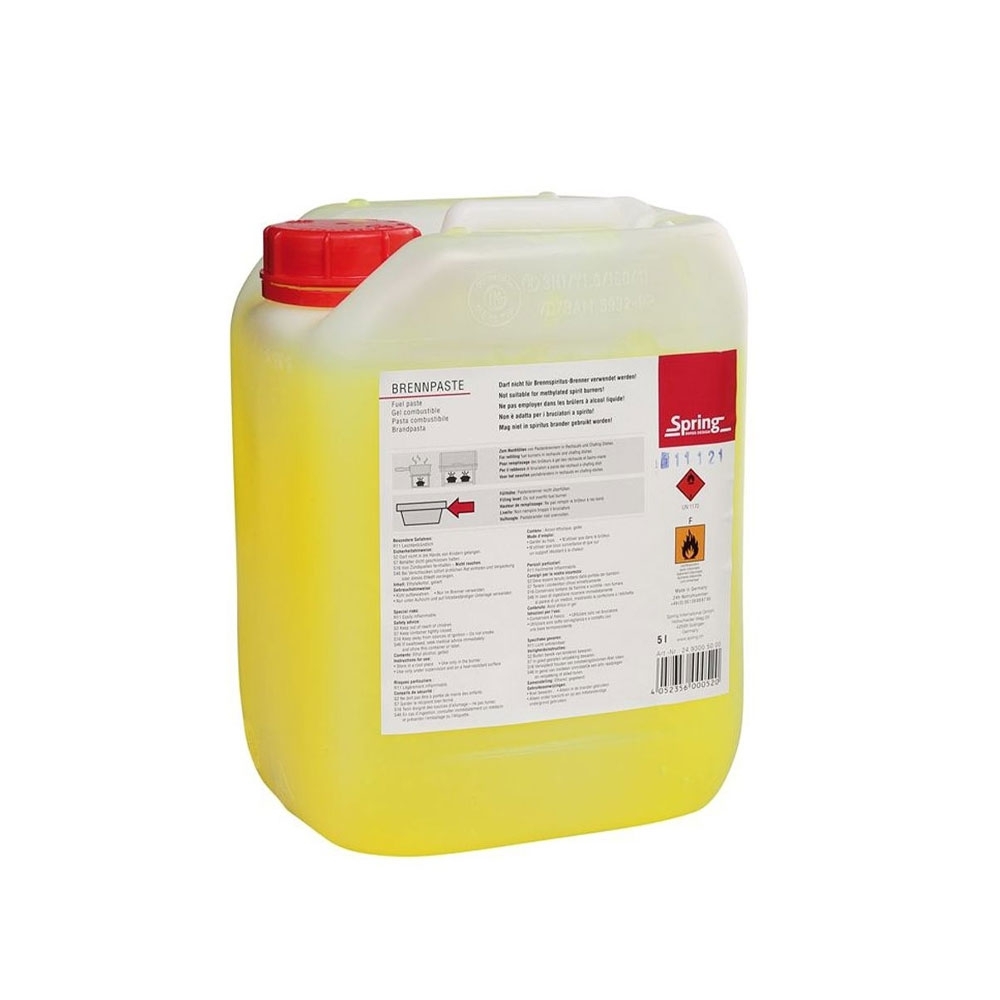 Spring - Fuel gel canister 5.0 ltr Spring - Fuel gel canister 5.0 ltr