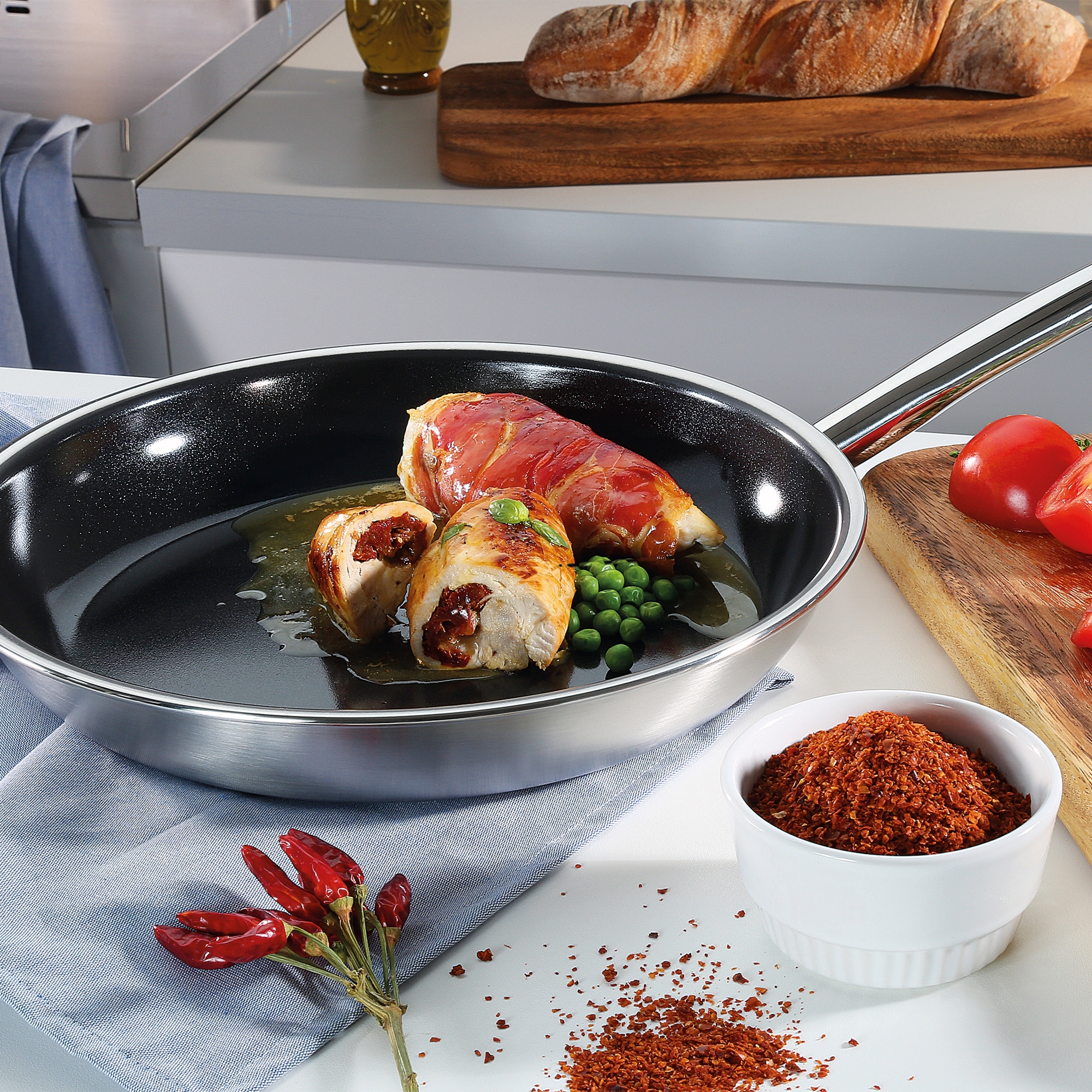 Spring - Frying pan VULCANO PURE - 32 cm