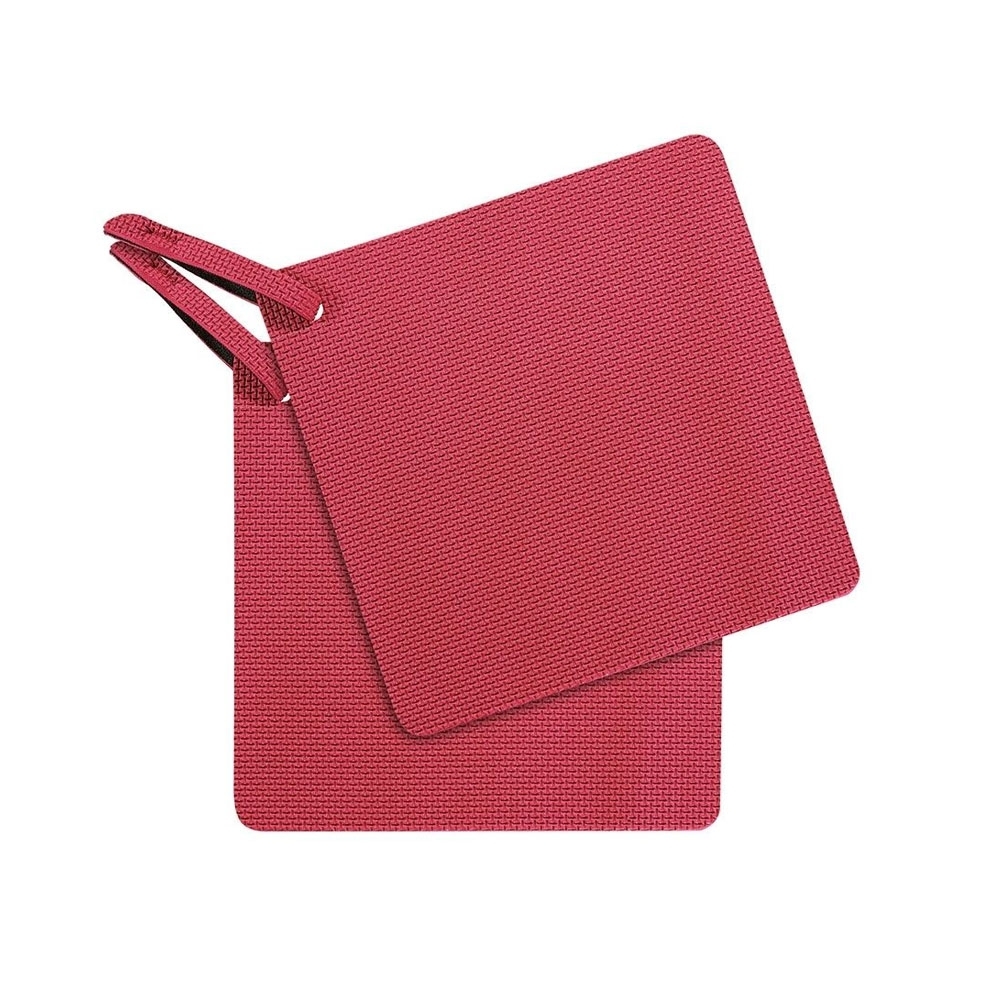 Spring - Topflappen 1 Paar - Rot/Schwarz