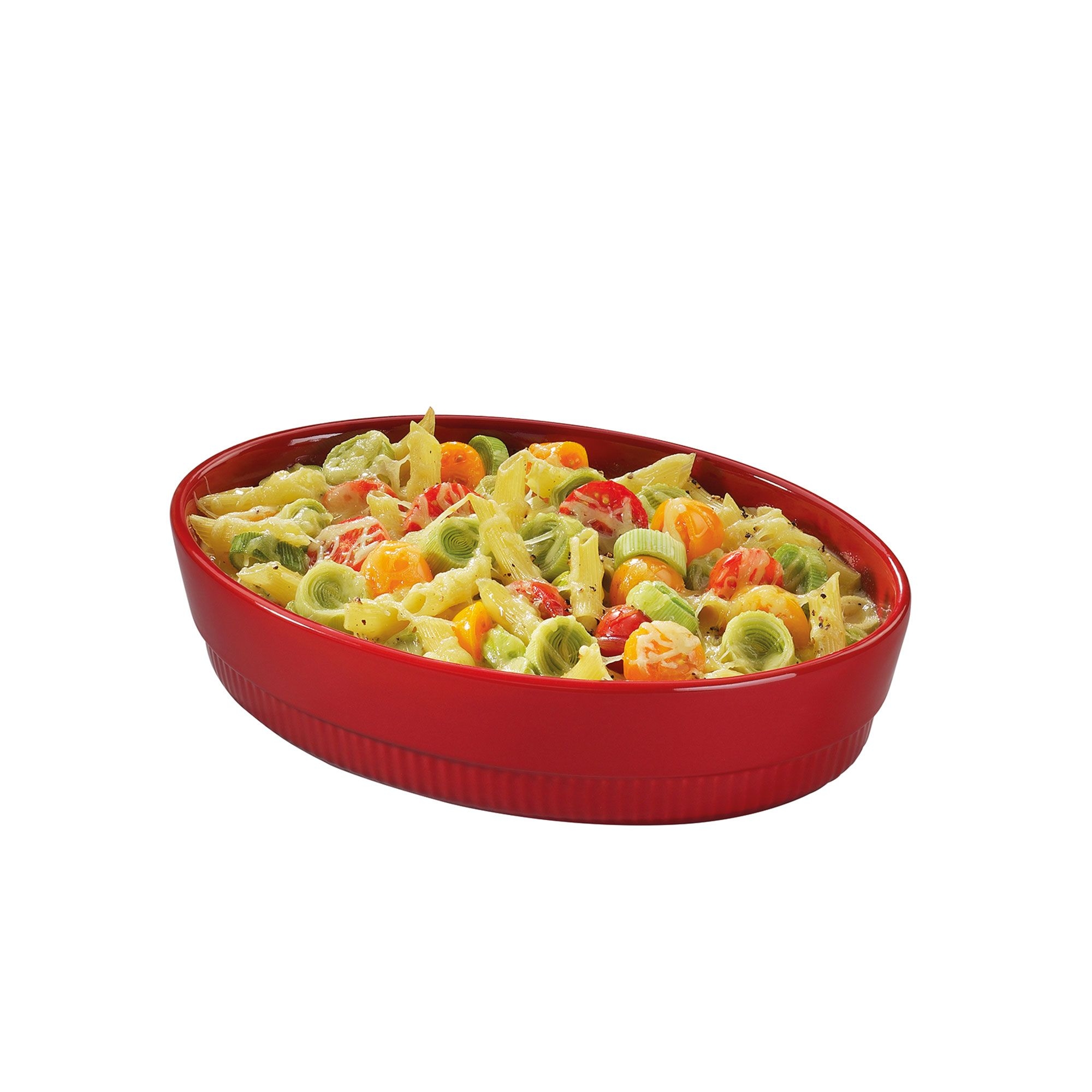 Spring - Casserole dish CHALET, oval - red, 30 cm