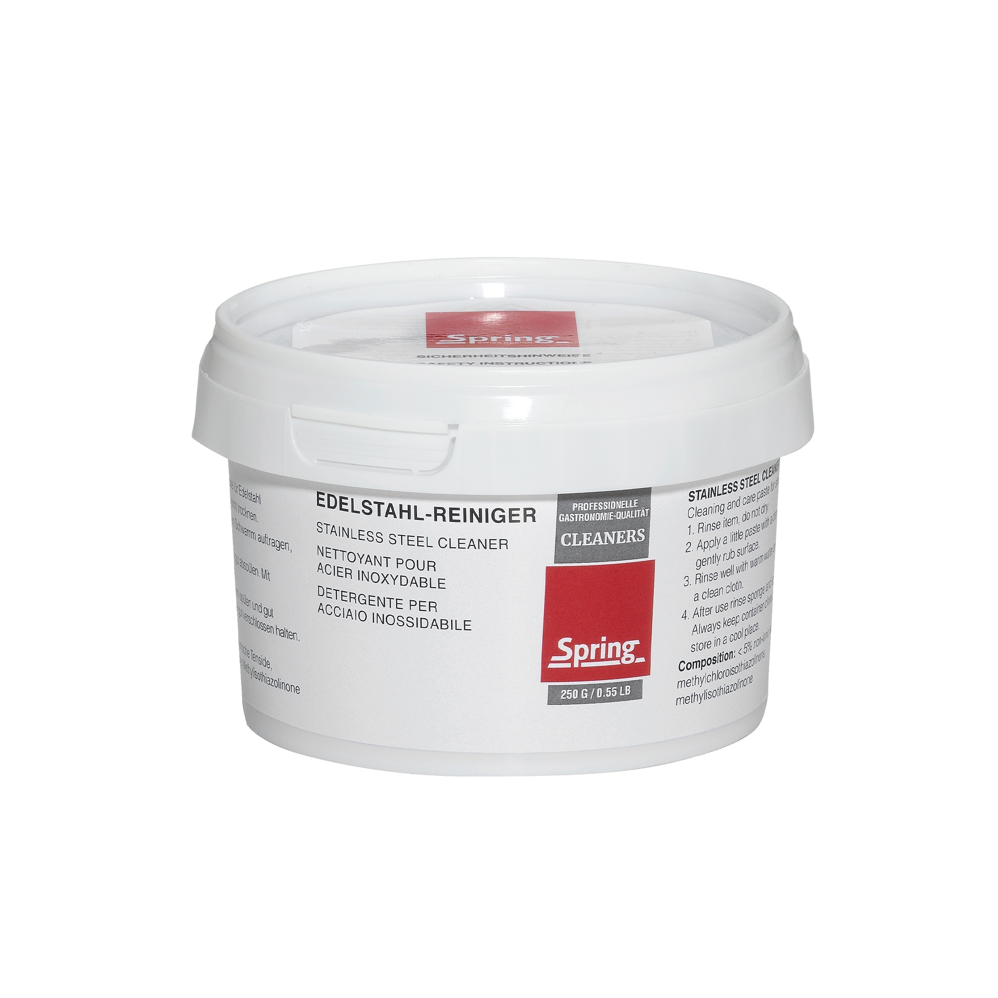 Spring - Stainless Steel Cleaner and Care - 250 g