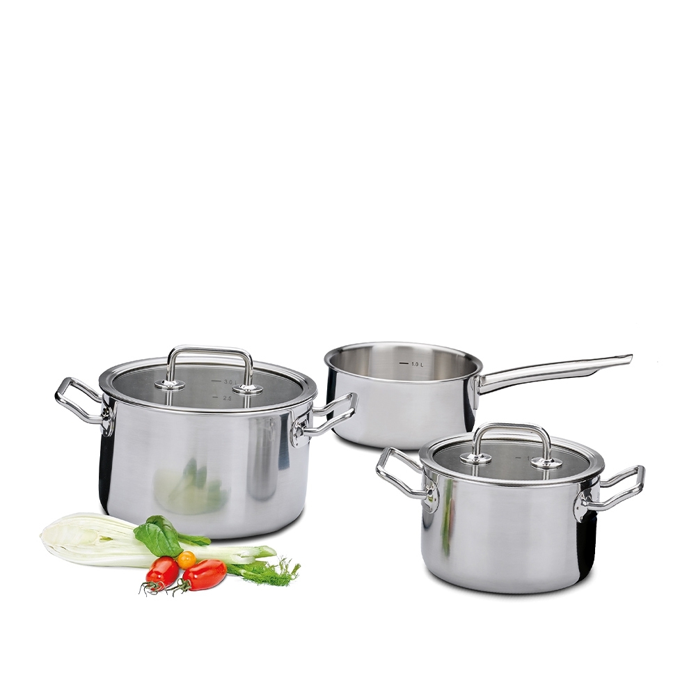 Spring - Pot set 3 pieces BRIGADE BASIC