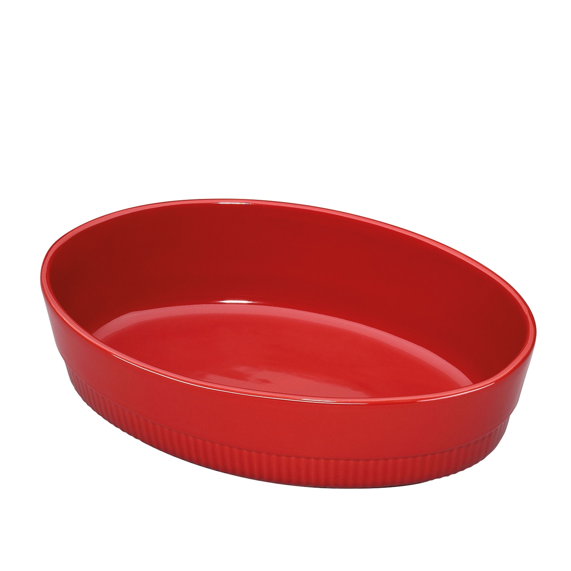 Spring - Casserole dish CHALET, oval - red, 30 cm
