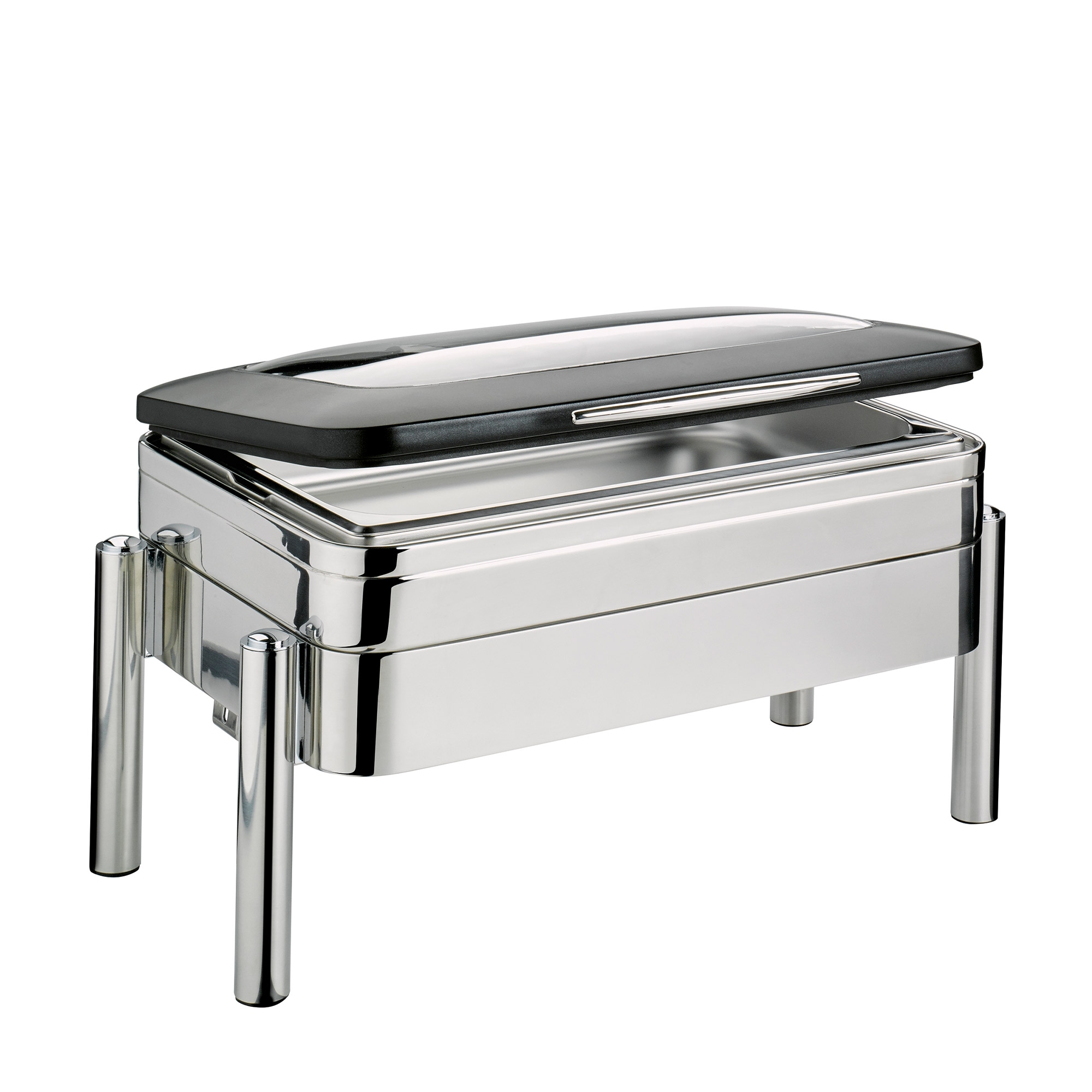 Spring - Chafing Dish Station CBS ADVANTAGE WINDOW BLACK GN1/1