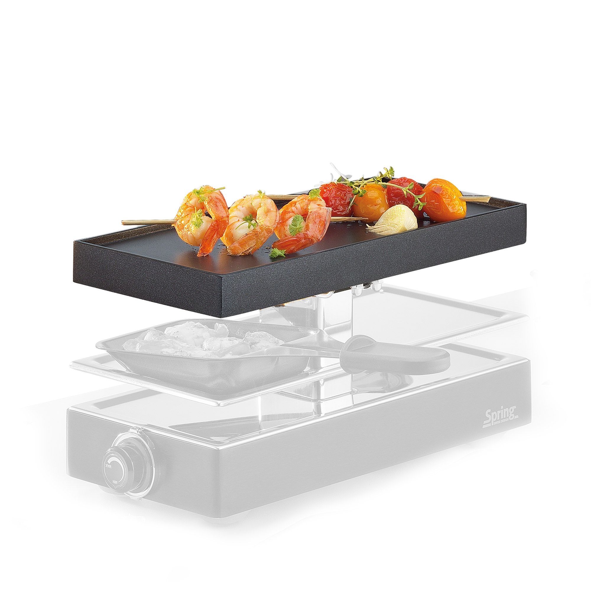 Spring - RACLETTE2 CLASSIC griddle plate Spring - RACLETTE2 CLASSIC griddle plate