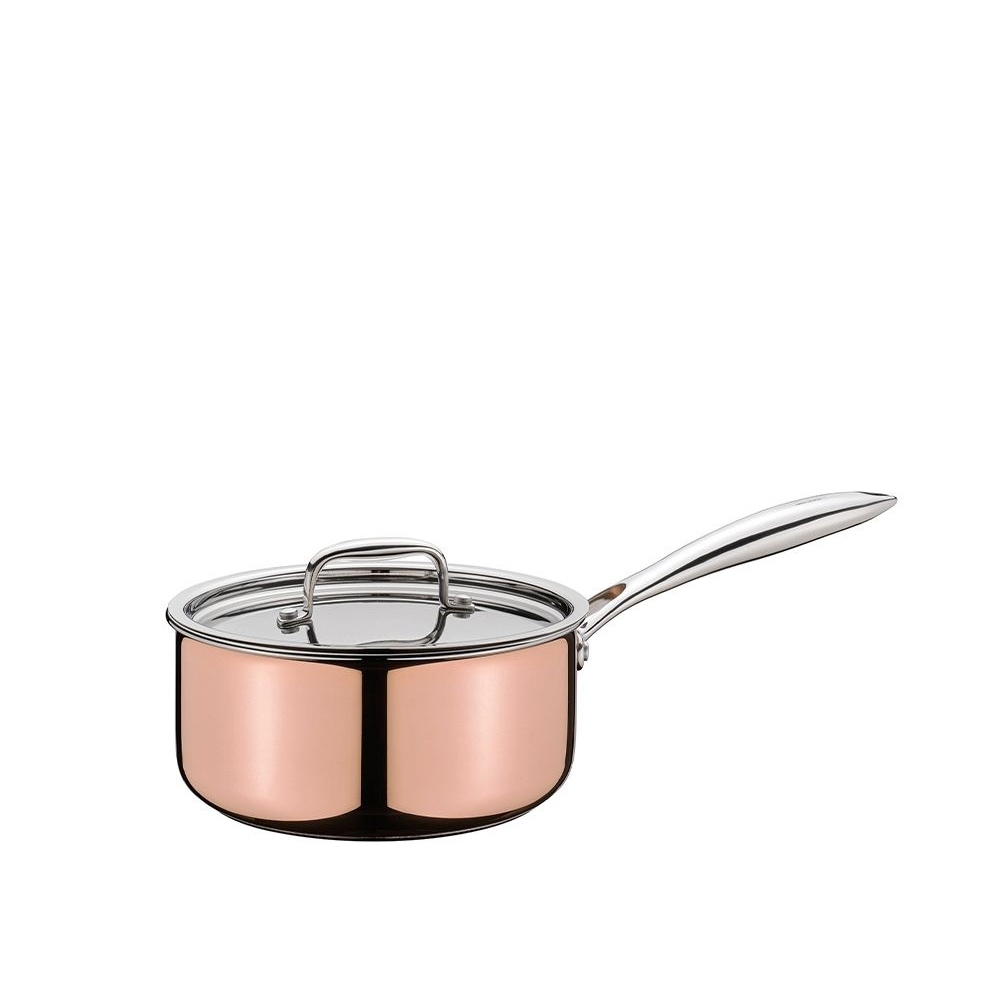 Spring - Culinox - Stielkasserrolle nieder mit Deckel Ø 20 cm