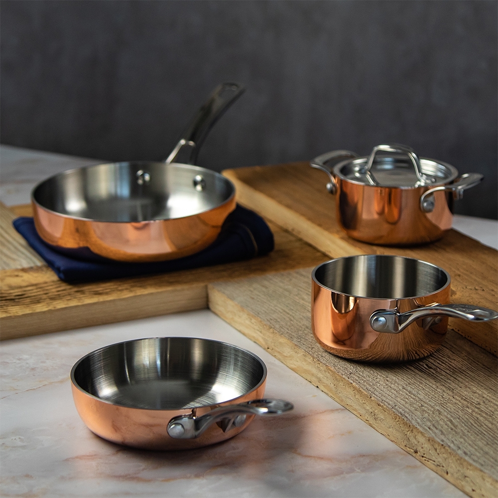 Spring - Culinox - Saucepan low with lid Ø 16 cm Spring - Culinox - Saucepan low with lid Ø 16 cm