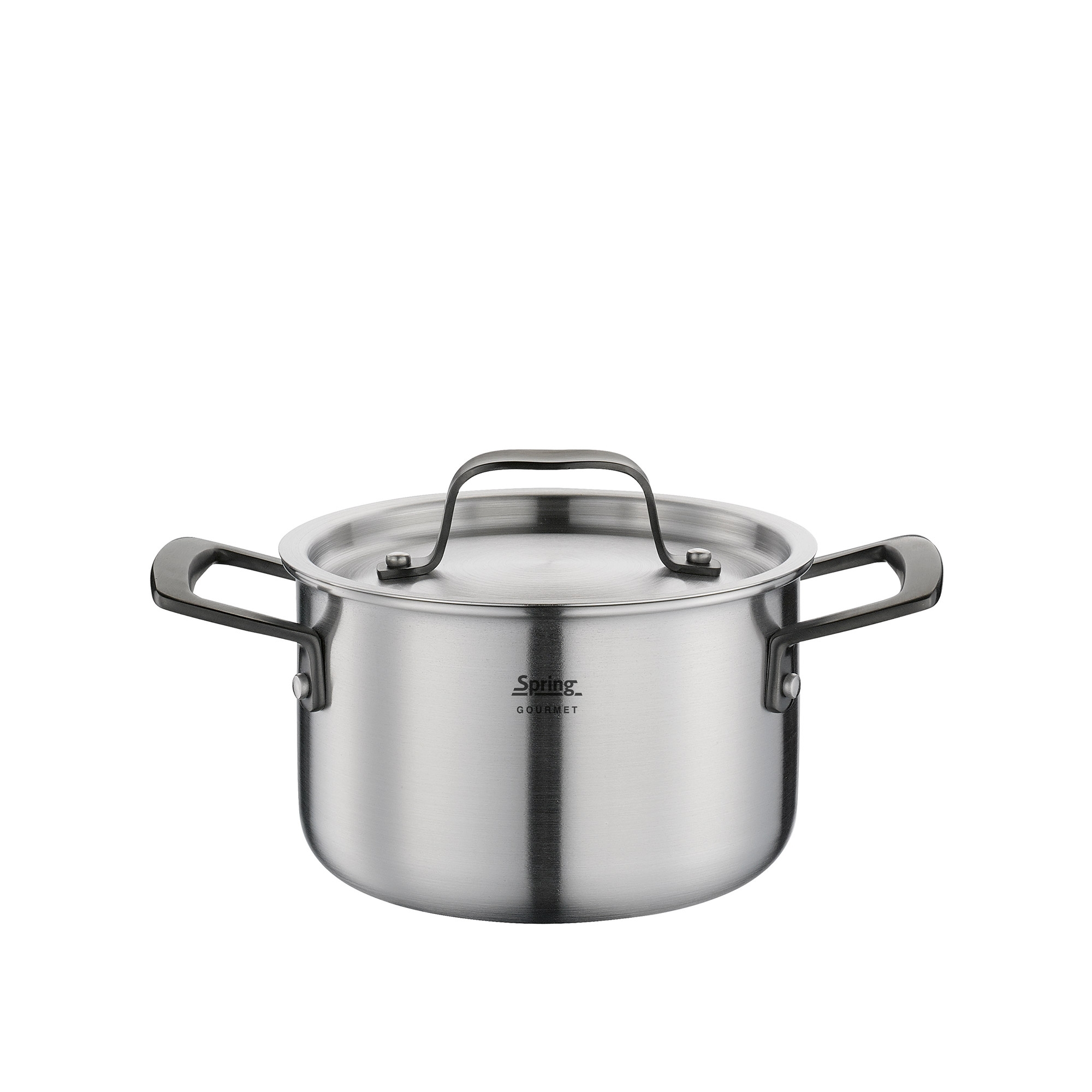 Spring - Cooking pot GOURMET - black- Ø 16 cm