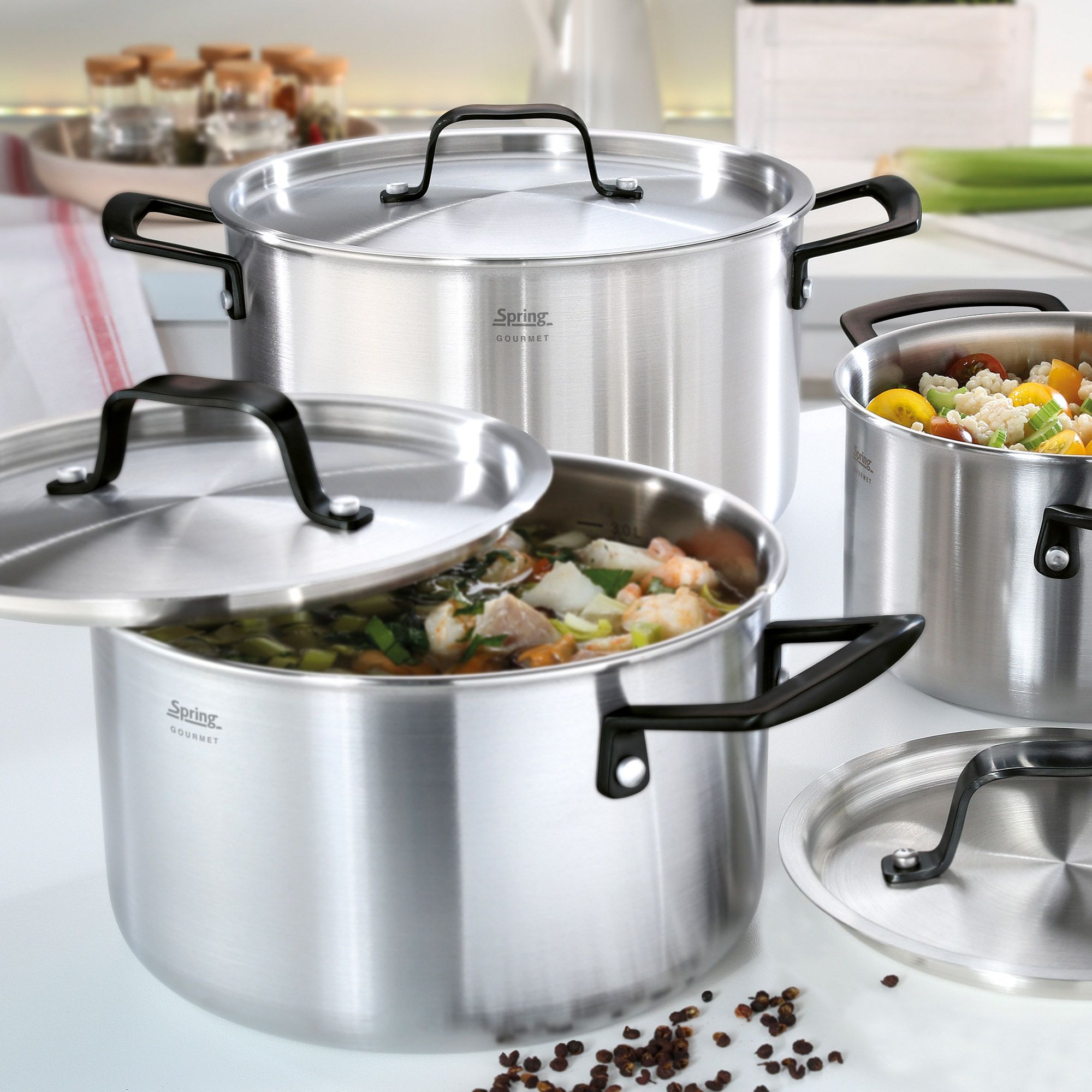 Spring - Frying pot GOURMET 20 cm - black Spring - Frying pot GOURMET 20 cm - black