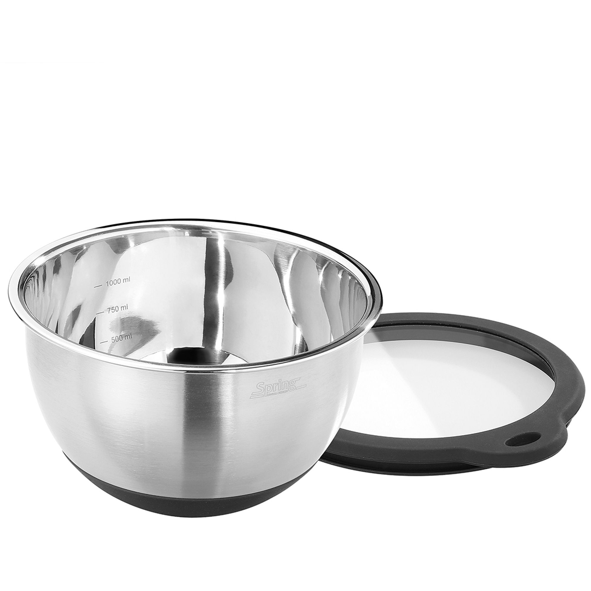 Spring - 3-piece bowl set with glass lid FUSION2+