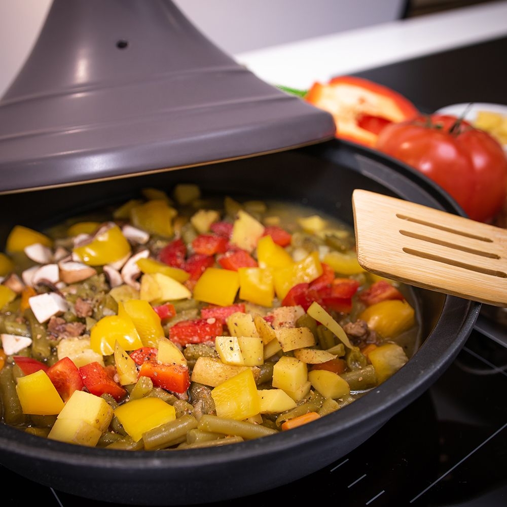 Spring - Tajine - Ø 28 cm - Schwarz Spring - Tajine - Ø 28 cm - Schwarz