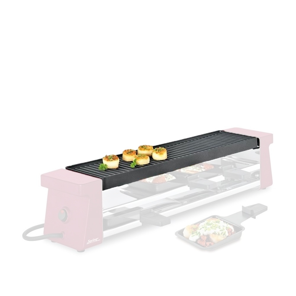 Spring - Grillplatte für Raclette4 COMPACT Spring - Grillplatte für Raclette4 COMPACT