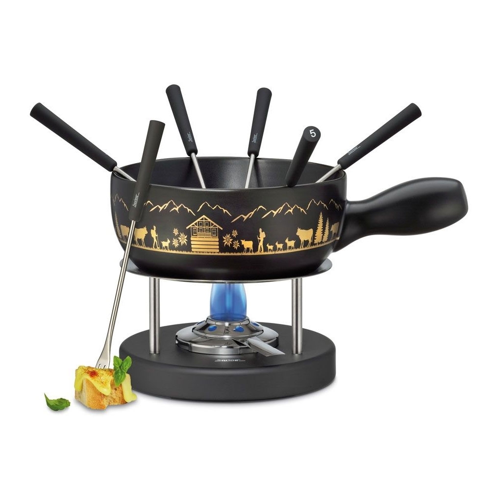 Spring - Cheese fondue set "Montana"