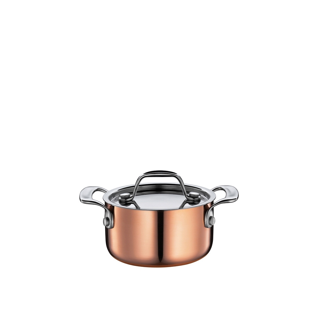Spring - Culinox - Deep casserole with lid Ø 9 cm Spring - Culinox - Deep casserole with lid Ø 9 cm