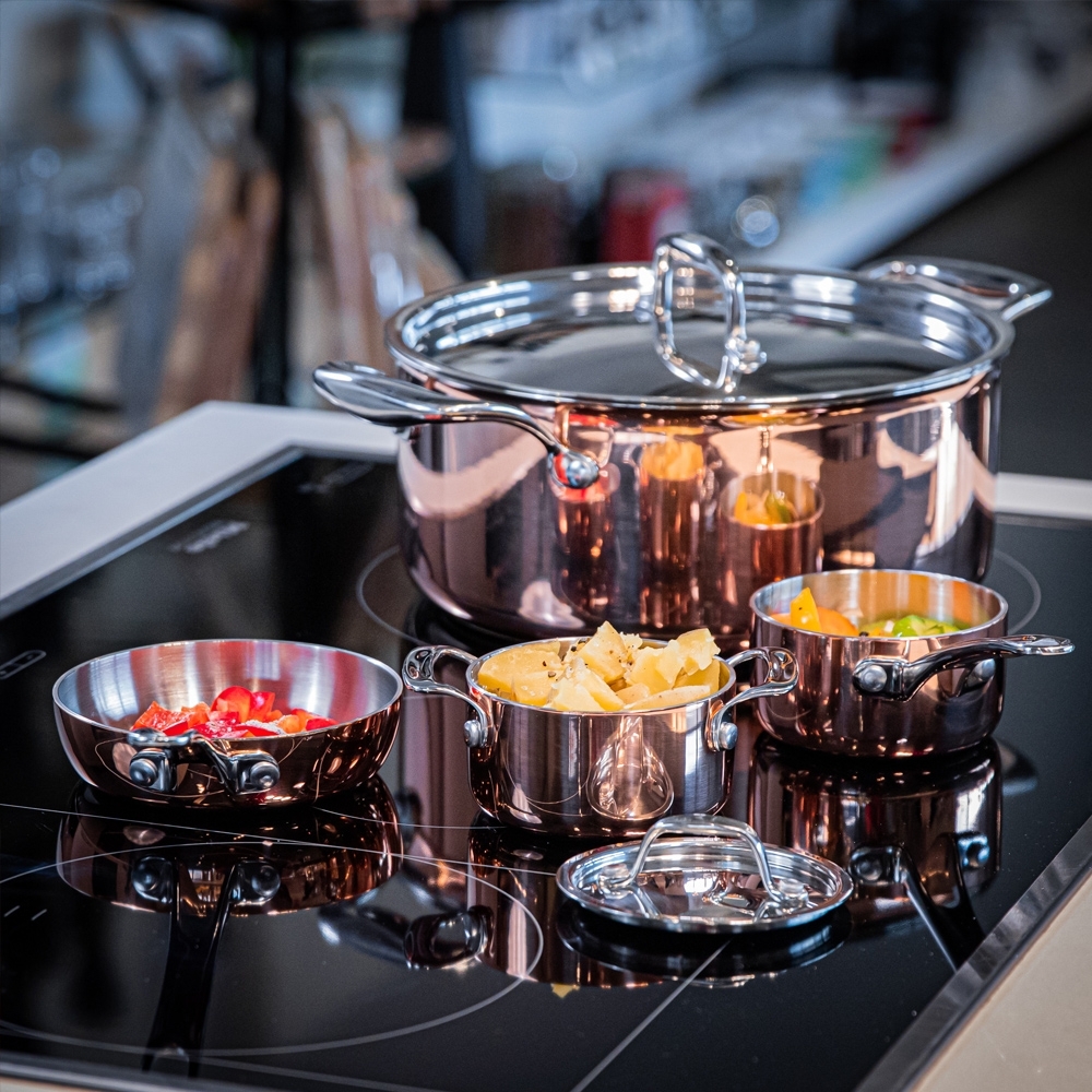 Spring - Culinox - Deep casserole with lid Ø 20 cm