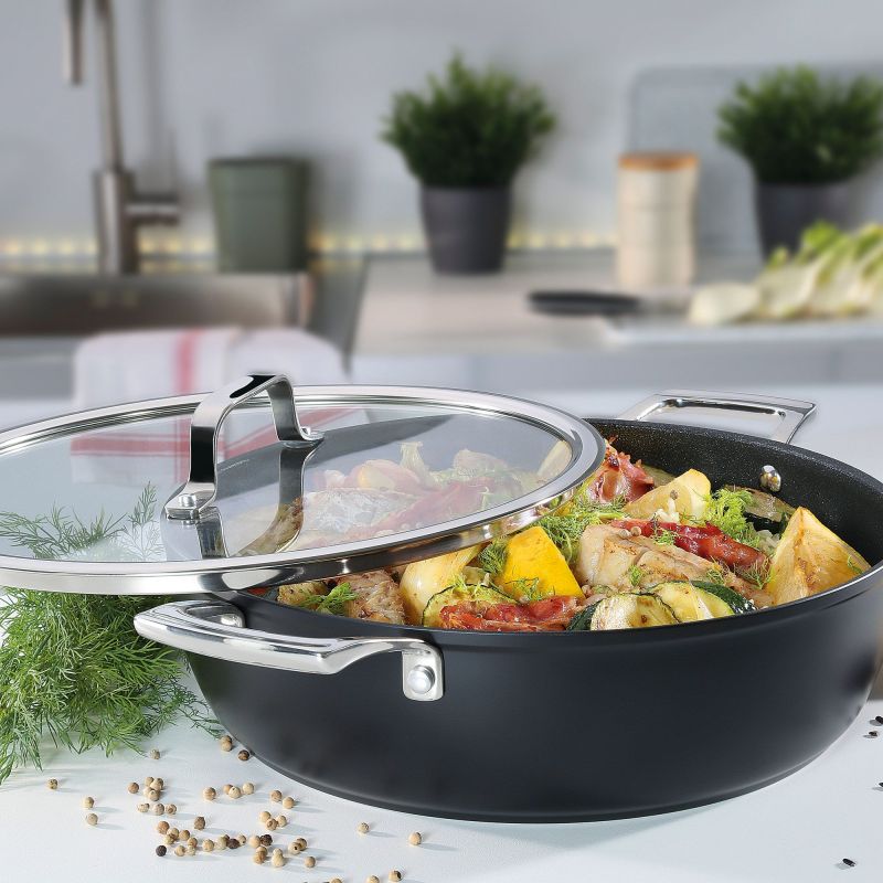 Spring - MERIDIAN INTENSE PRO - Gourmet pot with glass lid - Ø 28 cm
